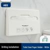 Wall-Mounted No-Drill Toilet Seat Cover Dispenser and Holder