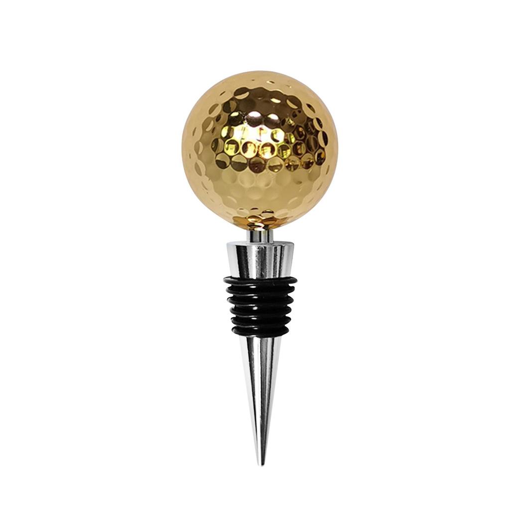 Golf Ball Wine Bottle Stopper Beverage Bottle Stoppers Multipurpose Wine Cork for Party Restaurant Kitchen Bar Bottles