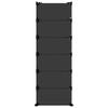 Vidaxl Stojak Na Buty, Czarny, 94,5X36,5X106 Cm, Pp