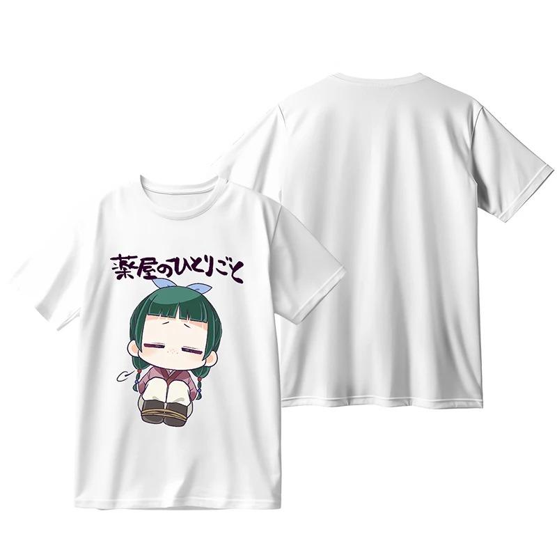Summer Anime The Apothecary Diaries Oversized T Shirt Women Men O-neck Short Sleeve Funny Tshirt Maomao Cosplay Graphic Tees