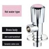 Xuanyong 1/2-inch Hot & Cold Water Copper Angle Valve Set