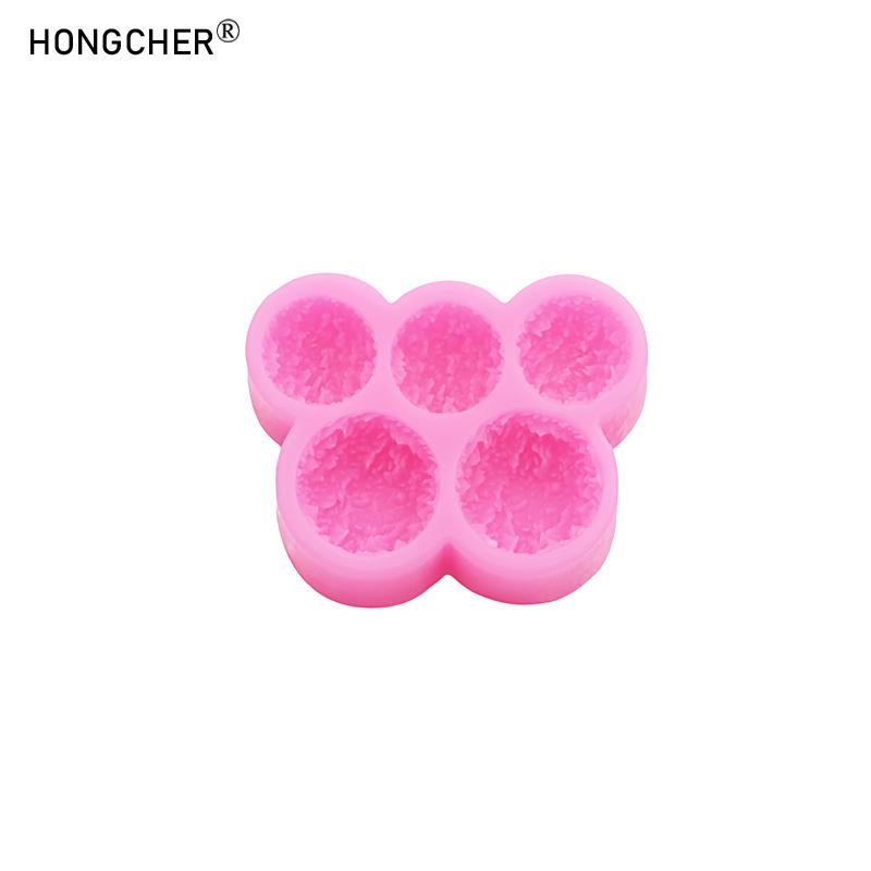 

Silicone Mold for Fake Ice Cream Half-Spheres DIY Phone Case, Hairpin, Hair Accessory, Shoe Decoration, Chocolate Mold