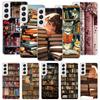 Read Books Illustration Reading Phone Case For Samsung Galaxy S26 S25 Edge S24 S23 FE S22 Ultra S21 Plus S20 + Fundas Cover Coqu
