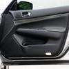 2Pcs Carbon Fiber Interior Front Door Panel Cover Trim For Infiniti G37 Sedan