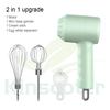 Wireless 3 Speed Mini Mixer Electric Food Blender Handheld Egg Beater Automatic Cream Food Cake Baking Dough Mixer