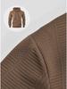 Men's Spring/Autumn Casual Solid Color Loose Pullover Hoodie