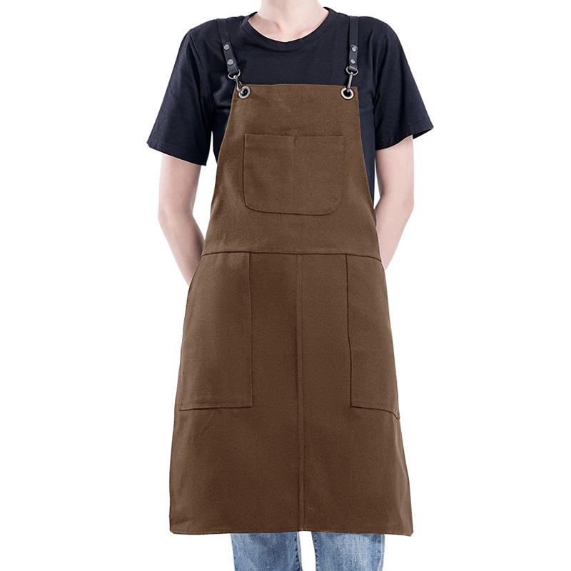 Custom Thick Barber Shop Apron for Hairdressing and Manicure