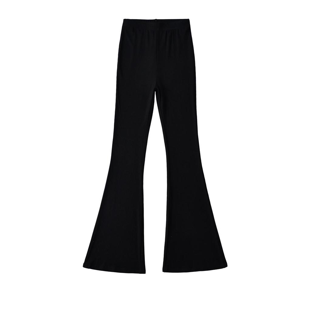 Women's Trendy High Waist Slimming Flared Floor-Length Pants