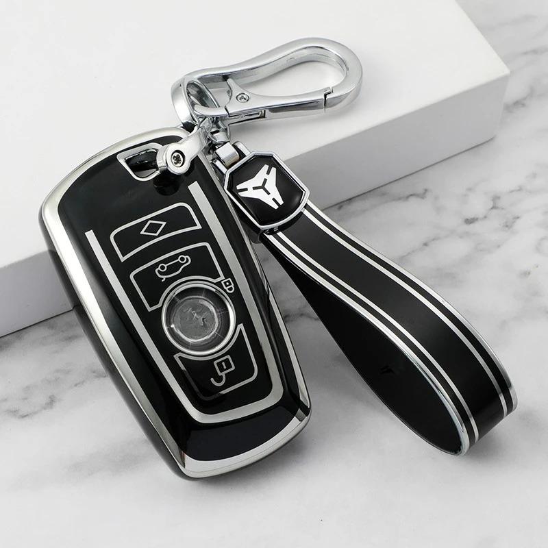 Car Remote Key Case Cover for BMW F30 F10 F20 F18 F25 M3 M4 E34 E36 1 3 5 7 Series X1 X3 X4 X5 TPU Shell Accessories