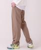Peullaseukeu Semi-Wide Half Banding Slacks-Mk