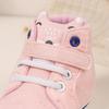 Infant Velcro High-Top Non-Slip Breathable Walking Shoes