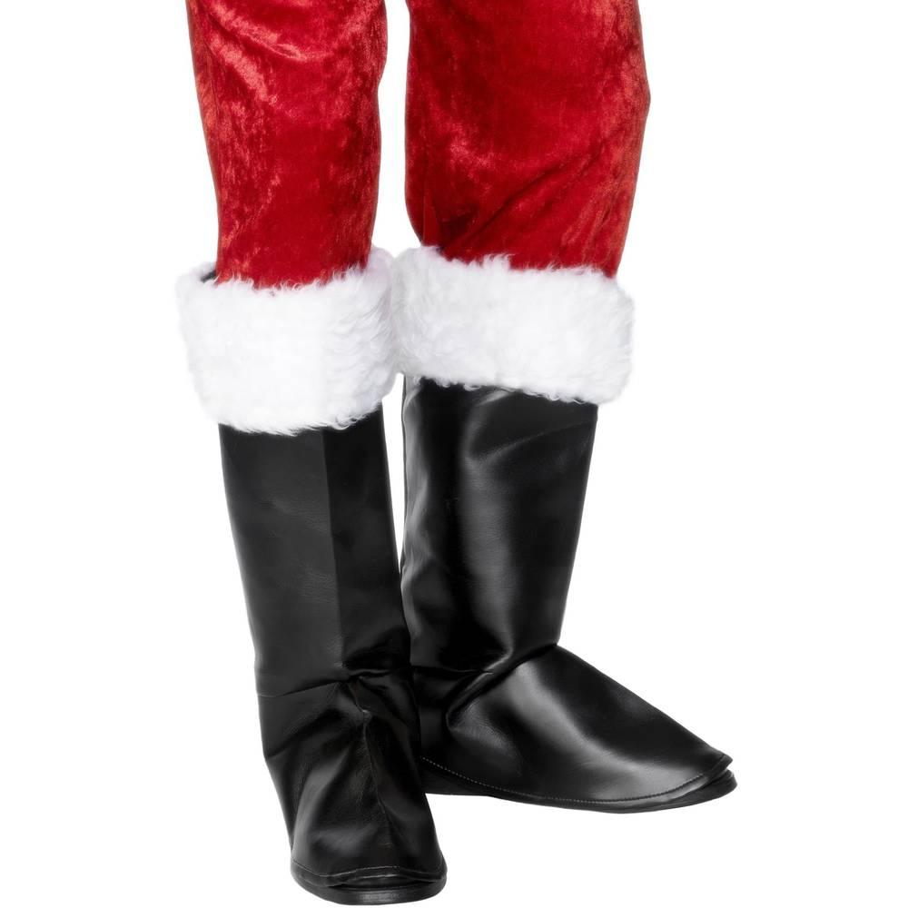 Smiffys Unisex Adult Santa Claus Christmas Boot Covers