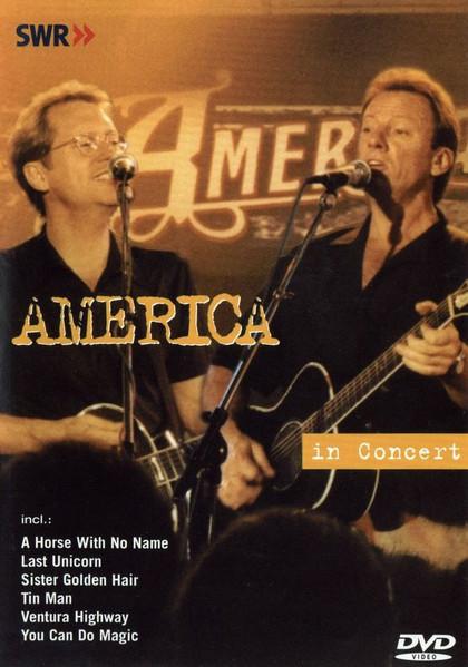 DVD AMERICA  In Concert INAK65071DVD inakustik 2001 Germany Rock Used