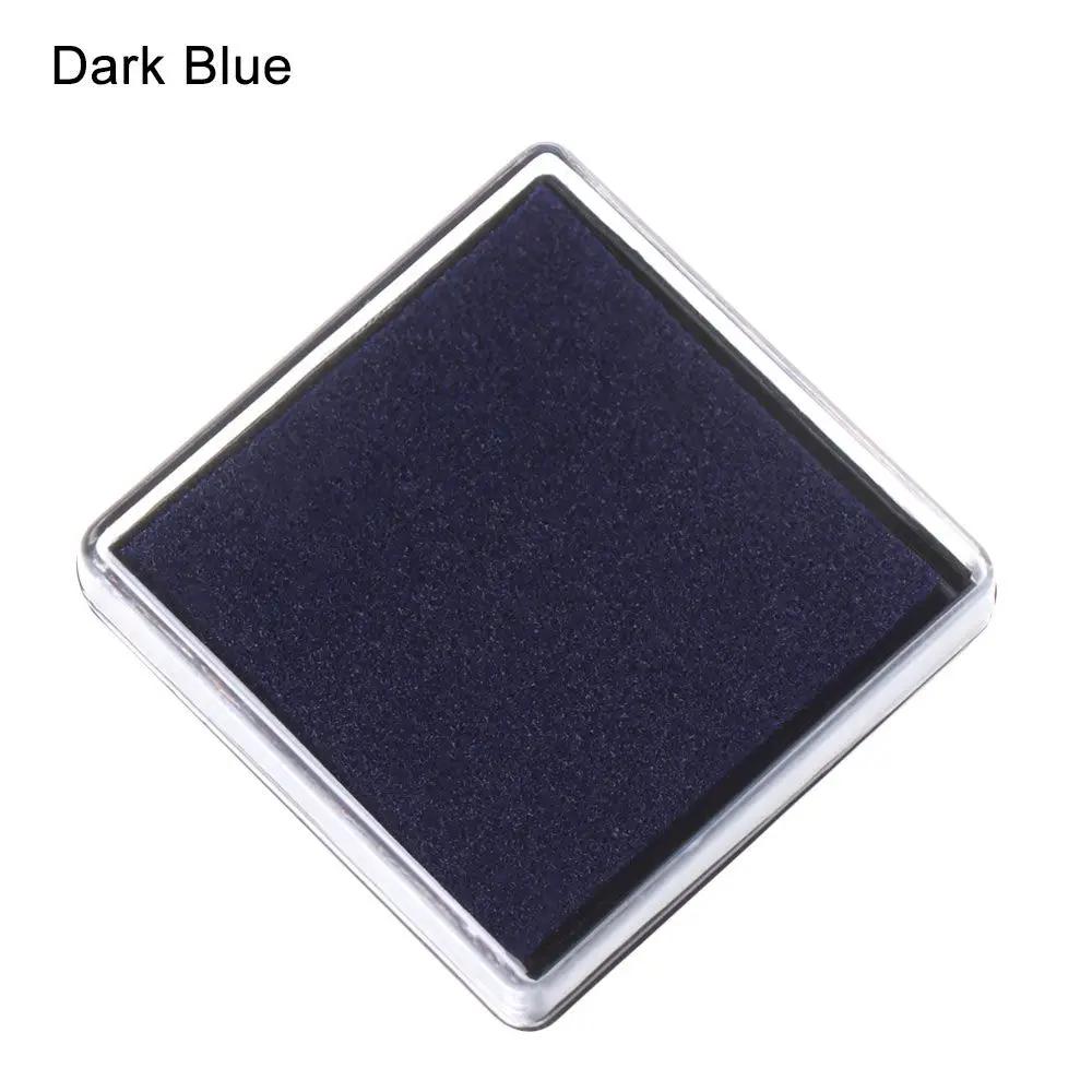 Ink Pad Stamp Pads Fingerprint Inkpad Square Sponge Multi-color Art Decor Scrapbooking Drawing Toys DIY Office & School Supplies