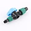 10pcs 16mm in-Line Ball Valve Drip Irrigation Plastic Water Valve Barbed Ball Valve Water,Oil,Gas for 1/2 and 5/8 Inch Tubing