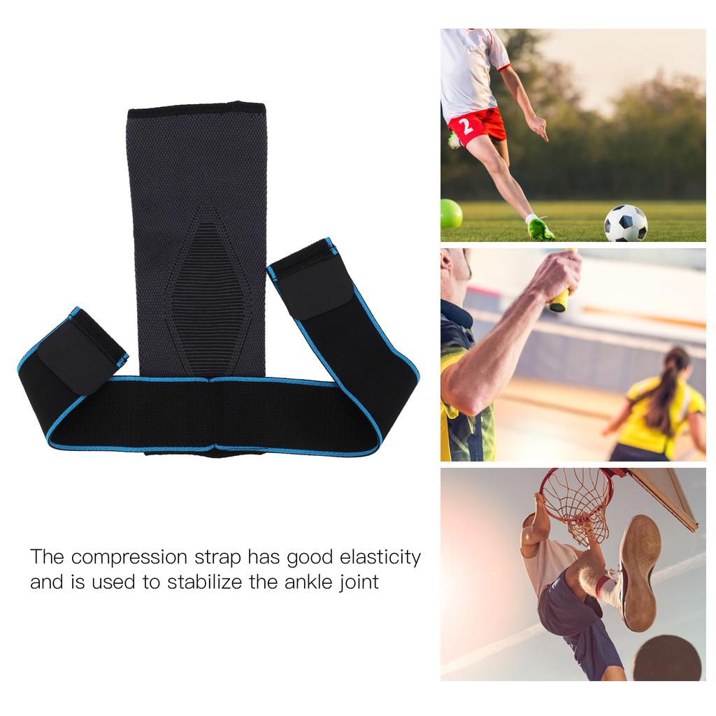 Ankle Brace Compression Support Sleeve Breathable Ankle Wrap Heel Brace for Plantar Fasciitis Sprained Pain Relief