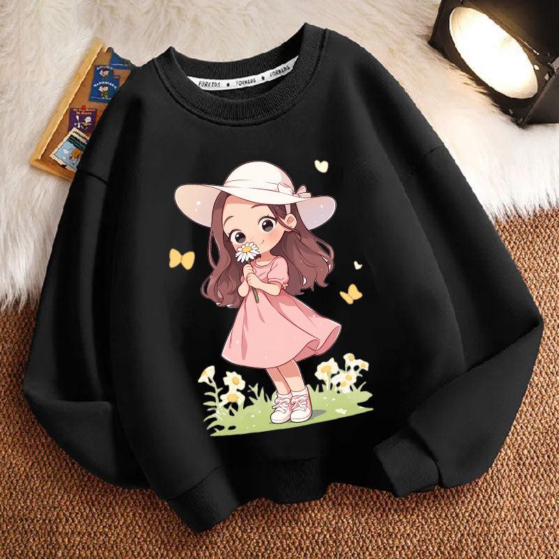 Cute Hoodies for Children, Long-sleeved Casual Hoodies for Boys and Girls In Spring and Autumn