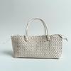 Elegante Bolso Tote Oversize para Mujer de Cuero PU Cruzado al Hombro con Bolsillo con Cremallera Diseño Minimalista Urbano Diario