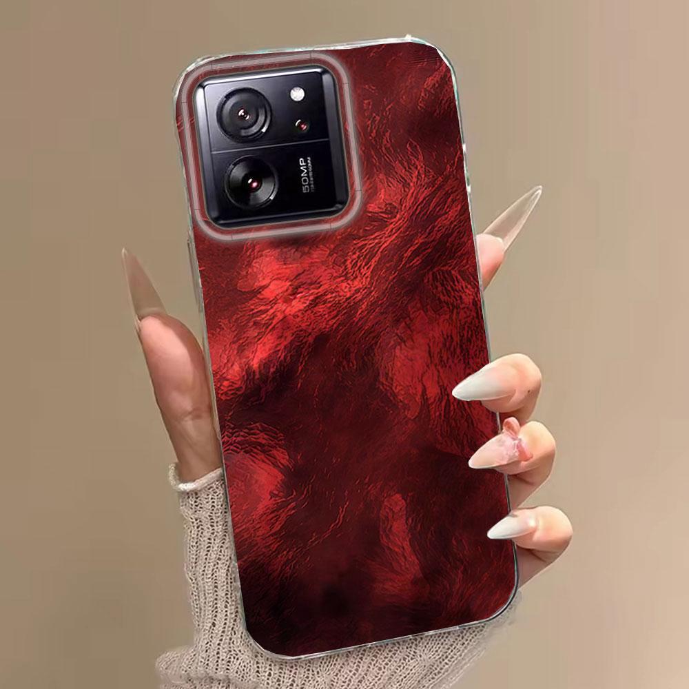 Black Brown Tortoiseshell Amber Print Phone Case for Xiaomi 13T 14T 11 Lite NE Poco X5 M6 Pro X6 X7 X3 Pro NFC C65 C61 M5S Cover
