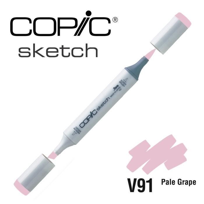 Marqueur - Copic - Sketch V91 Pale Grape Violet - Opaque