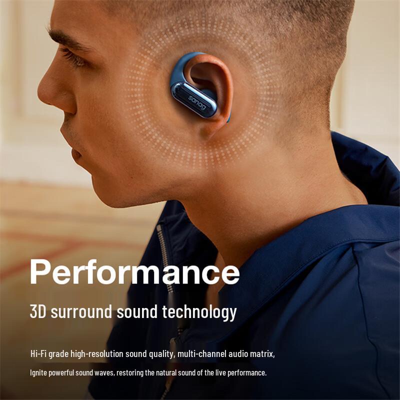 Saina Z22SPro Max Ear-Hook Bluetooth Noise-Cancelling Headset