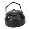 Camping Kettle 1L 304 Stainless Steel Lightweight Portable Stovetop Tea Pot for Open Fire Boiling Water Outdoor Hiking