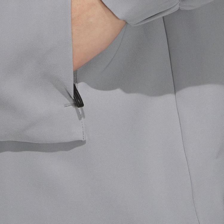 Adidas Wuzong Series Water-Resistant Soft Hooded Jacket Men Jackets Ice-Grey JL9354