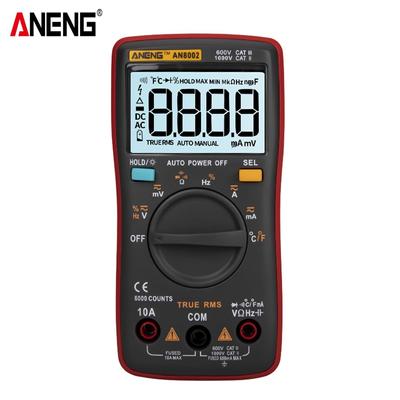 ANENG AN8002 6000 Counts True RMS Multifunctional Digital Multimeter Voltmeter Ammeter Handheld Mini Universal Meter