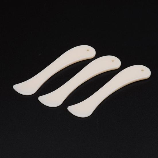 2Pcs Leather Creasers Smooth Edge Compact Size Grip Comfortable Reusable Multipurpose DIY Plastic Leather Craft Premium Folder Paper Creaser Set Home