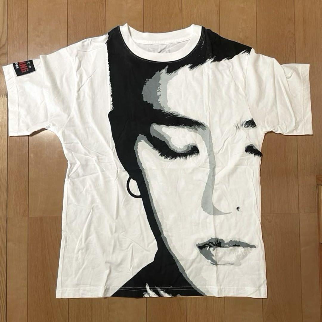 

[Б/У] Футболка с фотографией G-DRAGON из BIGBANG Официальный мерч