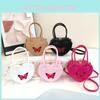 Chic Street Style Small Heart Shape Pu Shoulder Bag For Women