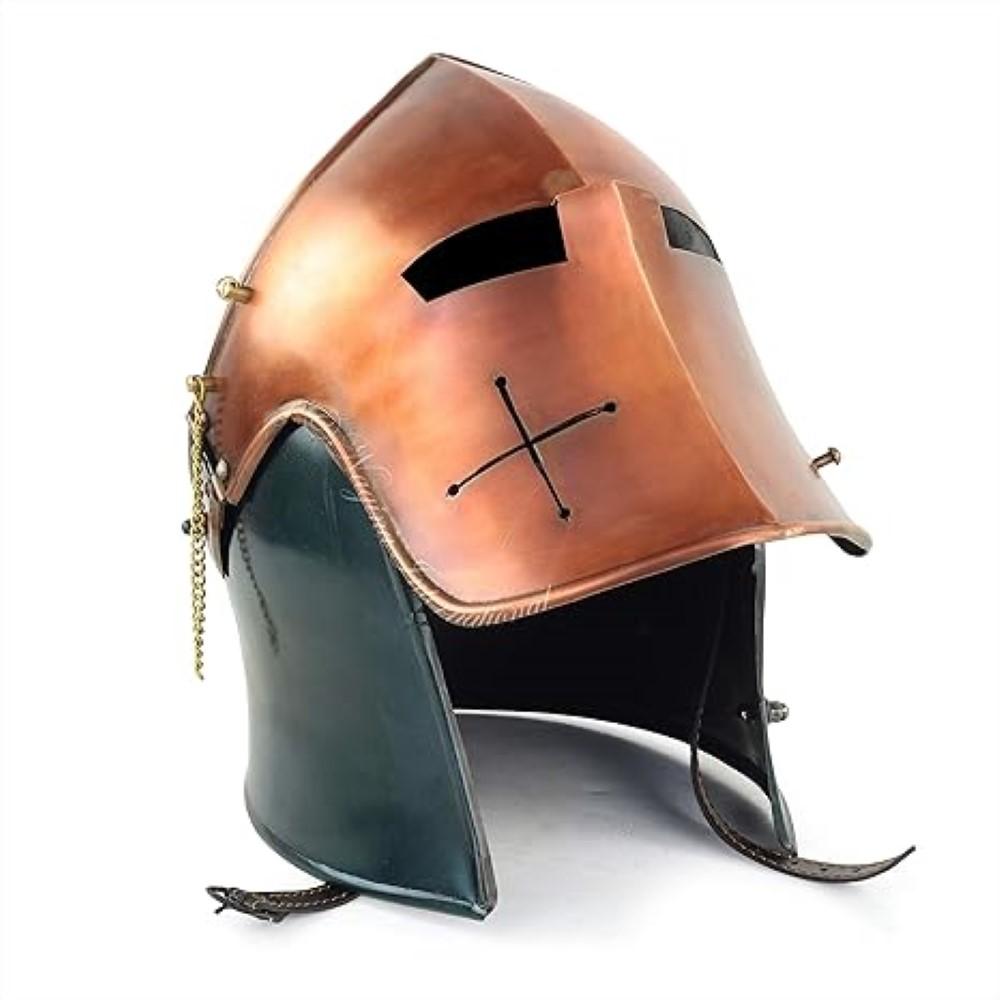 Warrior Choice Steel Armour Medieval Barbuta Helmet Battle Larp Reenactment Gift