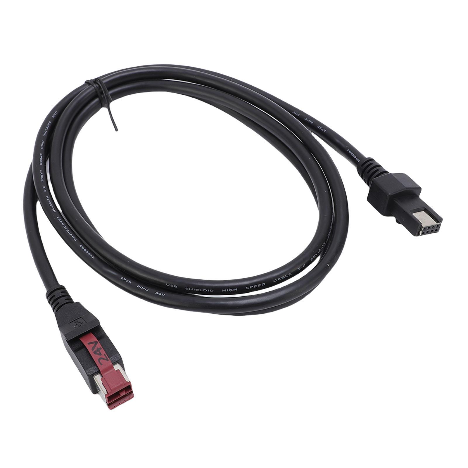 

Barcode Scanner Cable Cord POS Terminal Connection Line USB Printer Cable PVC Plug and Play