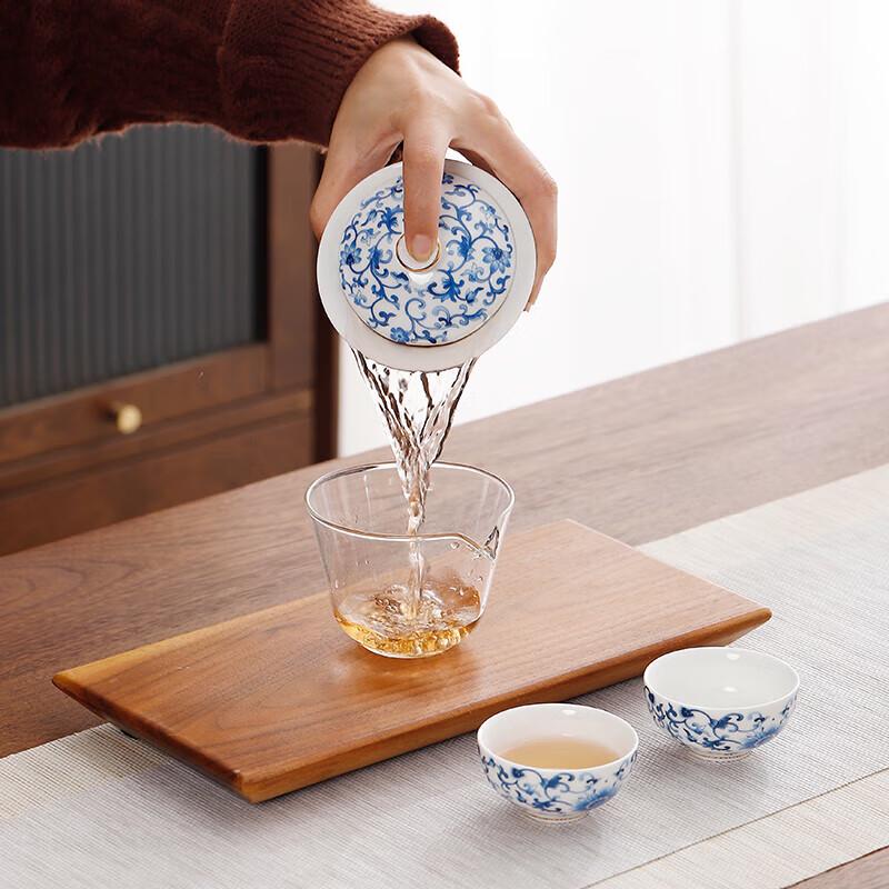 Bafangli Blue and White Travel Tea Set