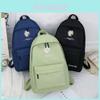 Fresh Girl's Daisy Printed Nylon Backpack For School Work And Leisure
