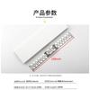 For Cartier Tank Solo Ronde Series Steel Watch Strap Watchchain W5200014 Men's and Women's Flat Interface Watch Band 16-23mm