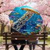 1PC Jellyfish Coral Umbrella-8-Rib Reinforced, Automatic Open, Lightweight & Durable, Fashion Accessory for Outdoor, J0413