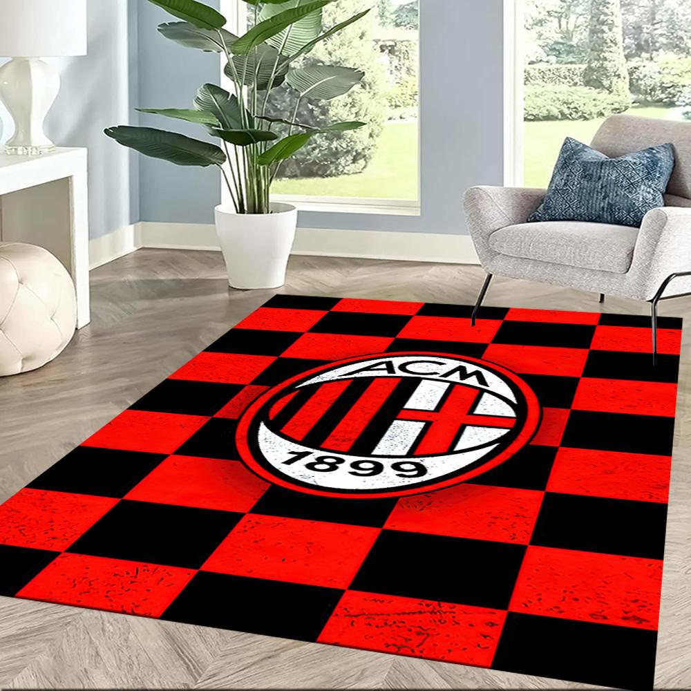 Ac Milan Carpet Design For Bedrooms Playrooms Dining Room Hallway Antislip Rug Office Home Decor Spiritual Gift