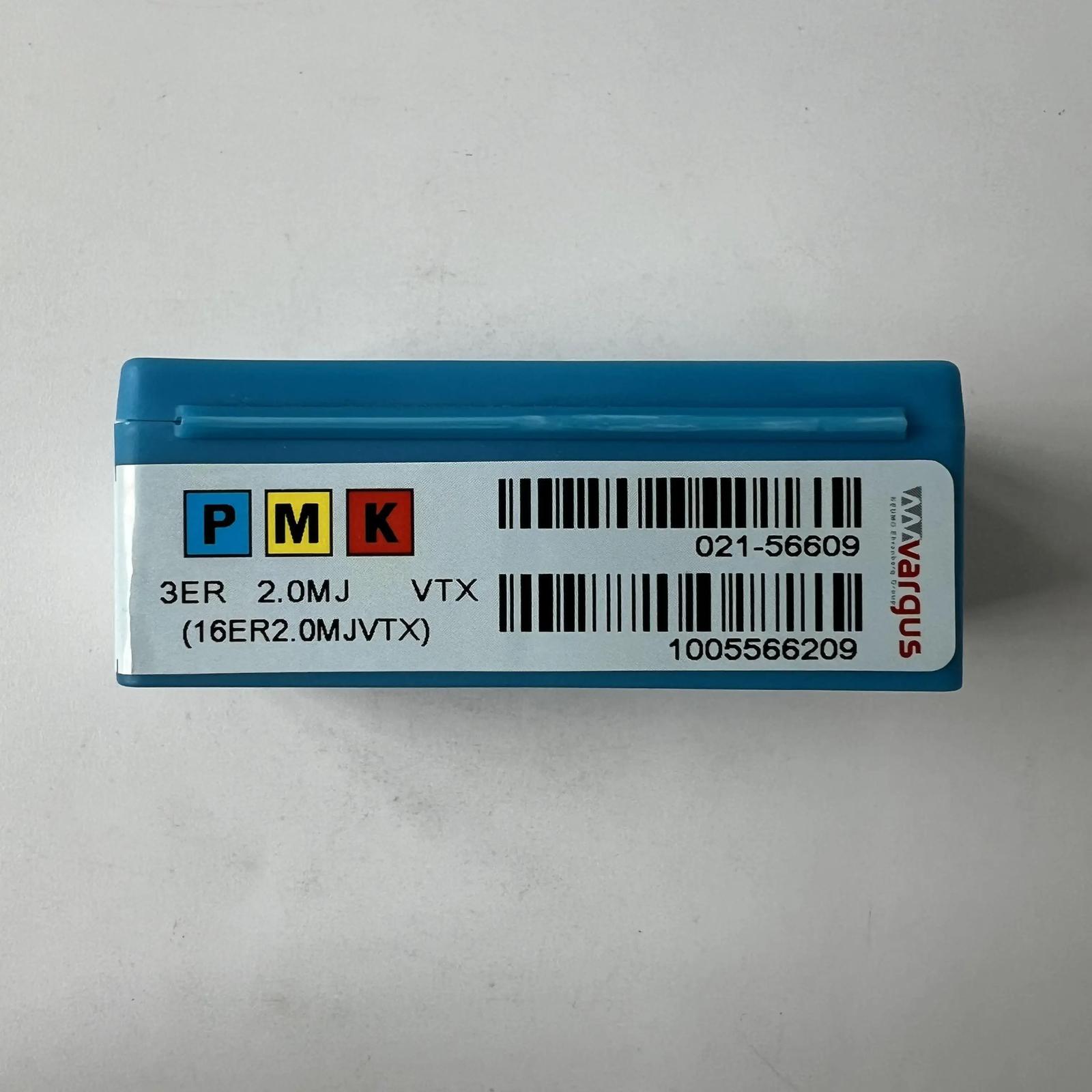 

Original / 3ER2.0MJ VTX / Industrial indexable Carbide Inserts 10 Pcs