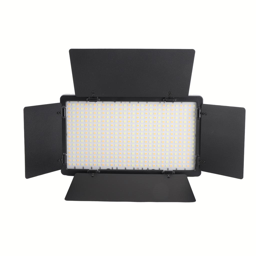 LED Video Light Professional Photography Light Panel 480PCS Bright Light Beads Adjustable BiColor Temperature 3200