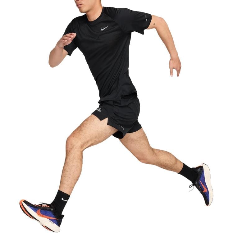 Nike T Shirts Men's Black Crew Neck HV5204-010