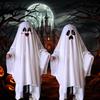 Harsever Dracula Ghost Cosplay Halloween Costume, Ghost Costume, Cosplay Cloak, One-Piece Disguise, Ghost Costume, Jumpsuit, Cute, for Kids, Parents,