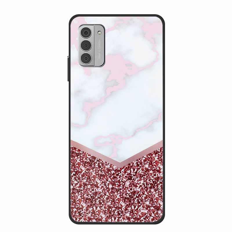For Nokia G42 5G Case C300 Marble TPU Soft Silicone Phone Cases for Nokia C300 G42 Cover for NokiaG42 5G Protective Cute Bumper