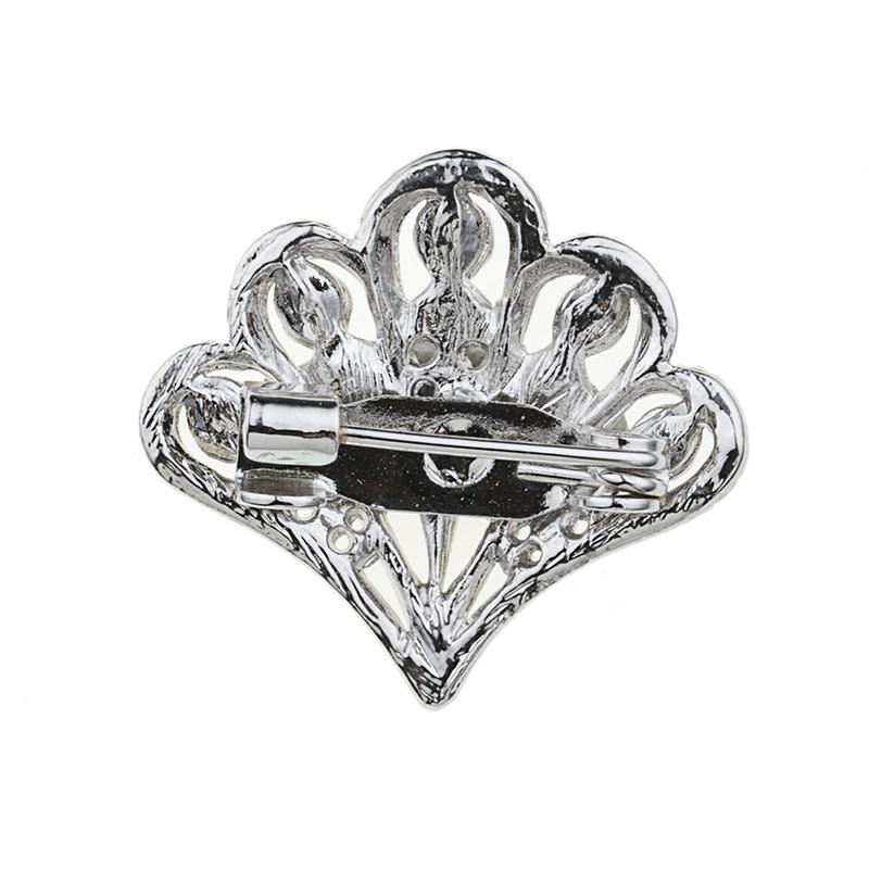 1PC Brooch Women Brooch pin Rhinestone Crystal Wedding Elegant Fashion Accessories