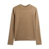 Autumn and Winter Women's Round Neck Long Sleeve Small Standing Neck Bottom Top