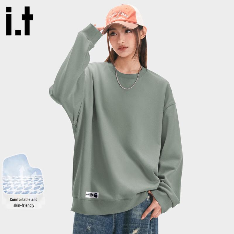 Fingercroxx Women's Relaxed Fit Letter Graphic Sweatshirt