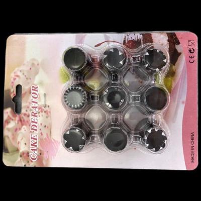 Ruhan 9-teiliges Großes Edelstahl Sahne Spritztüllen Set (3 Packungen)