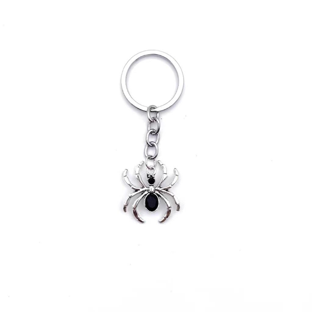 

Cross-border Retro Dark Spider Necklace Gothic Style Diamond Inlaid Alloy Pendant Halloween Necklace Wholesale