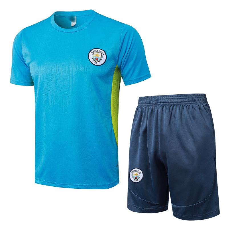 Football Training Jersey 2425 Riyadh Chelsea Barcelona Paris Real Madrid Arsenal Jersey Short-Sleeved Set