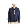 Timberland Solid Color Outdoor Casual Sports Polo Long Sleeve Shirt Men shirts Gem-Blue A2C8G-475